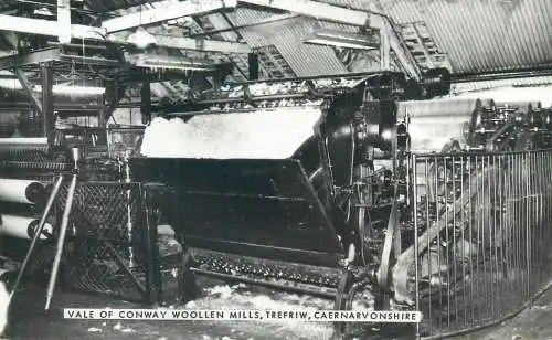 United Kingdom Wales Vale of Conway Woollen Mills, Trefriw