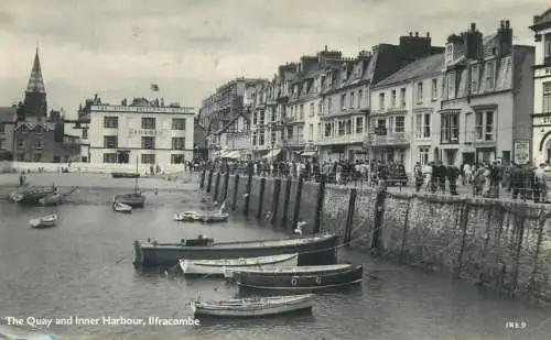 United Kingdom England Ilfracombe - the Quay and Inner Harbour