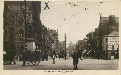 United Kingdom Wales Cardiff St Mary Street