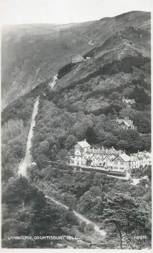 United Kingdom England Lynmouth Countisbury Hill