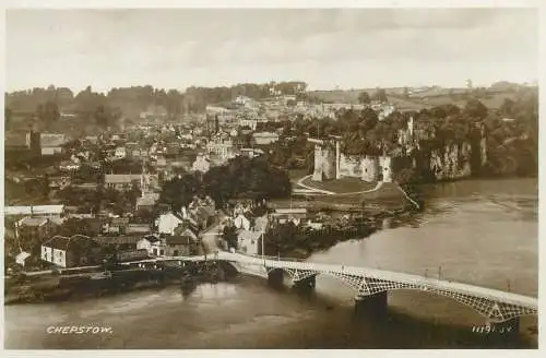 United Kingdom Wales Chepstow general view