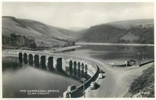 United Kingdom Wales Elan Valley Carregdu Bridge