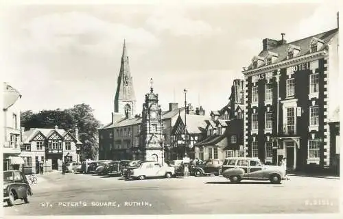 United Kingdom Wales Ruthin St Peter's Square