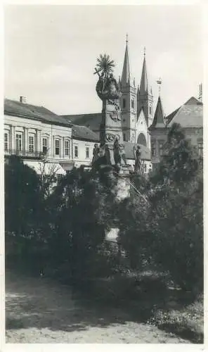 Serbia Subotica (Szabadka) Holy Trinity statue monument