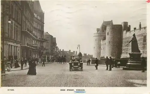 England Windsor High Street vintage car 1928 photo