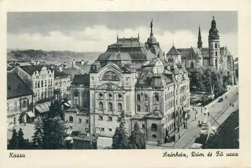 Slovakia Kosice theater church