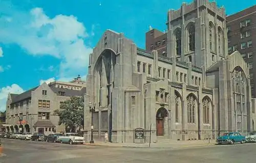 Postcard USA Gary IN City Methodist Church