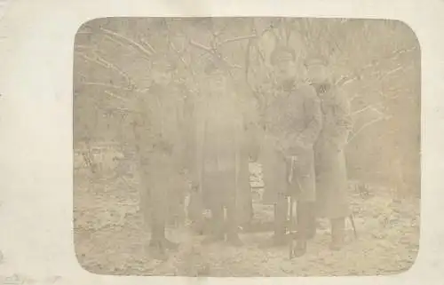 carte foto ww1 military characters uniforms