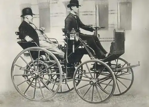 Mercedes Benz first Daimler motor coach