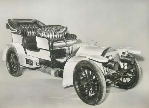 Mercedes Benz postcard Mercedes-Simplex touring car 1901/02