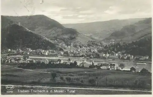 Postcard Germany Traben-Trarbach a. d. Mosel general view