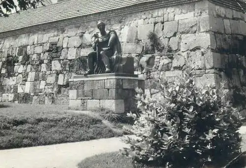 Post card Hungary Szekesfehervar Ferenc Wattay Monument