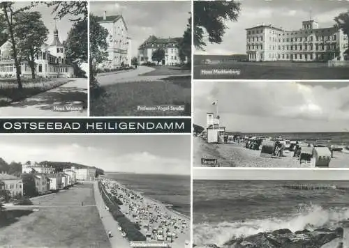 Post card Germany Ostseebad Heiligendamm Bad Doberan multi view