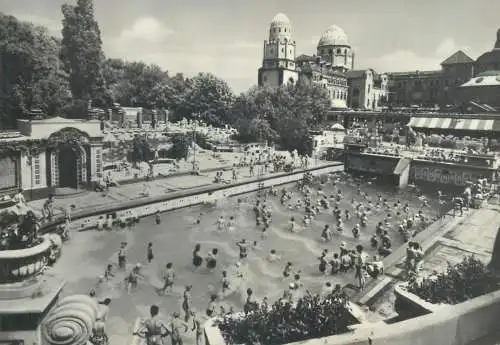 Post card Hungary Budapest Gellert spa
