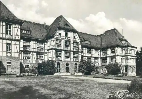 Post card Germany Zentralklinik Bad Berka