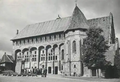 Post card Poland Malbrok Teutonic castle Royal Palace