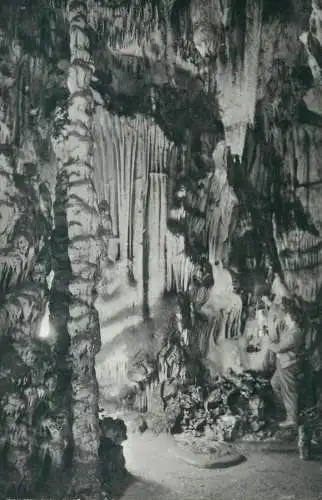 Postcard Hungary Baradla Aggytelek Cave Kvapl's Grotte