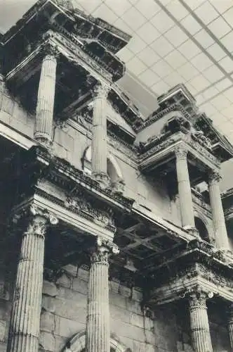 Postcard Germany Berlin State Museum detail view