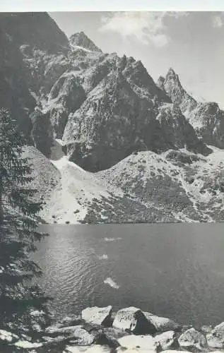 Postcard Poland High Tatras Sea Eye