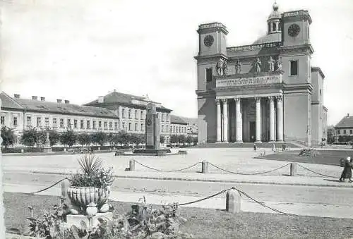 Post card Hungary Vac the Cathedral