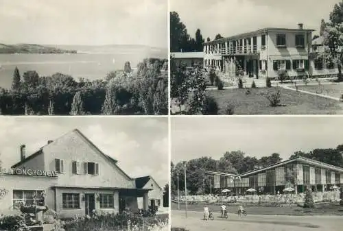 Post card Hungary Balatonfoldvar multi view
