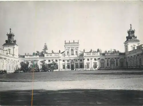 Post card Poland Warsaw Royal Palace in Willanow