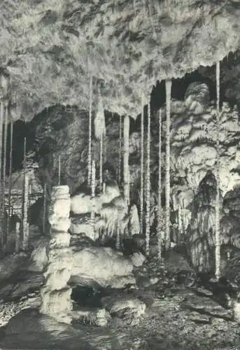 Post card Czech Republic Moravian Karst Catherine Cave