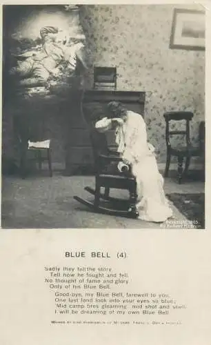 Blue Bell lyrics Postcard daydreaming lady