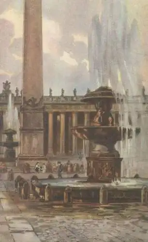 Postcard Italy Roma Piazza S. Pietro