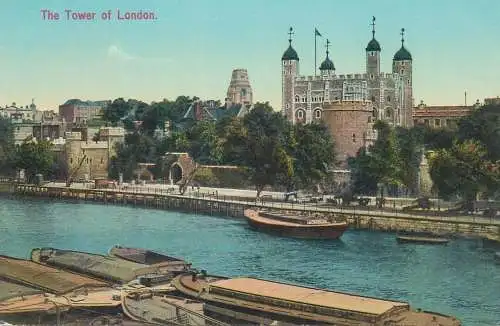 Postcard England London The Tower of London