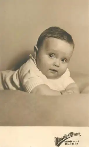 Children portraits & scene vintage photography young baby 1939 Brasov Romania