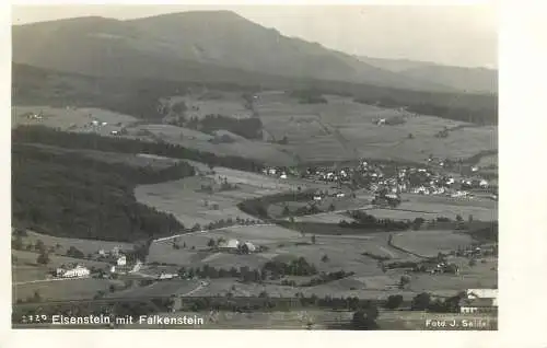 Postcard Germany Eisenstein mit Falkenstein