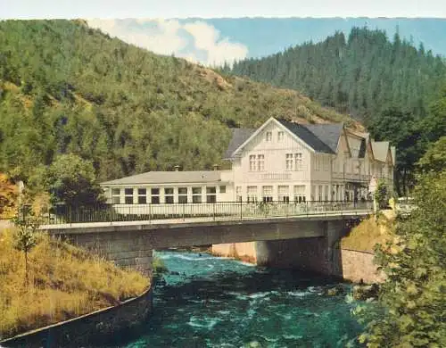 Postcard Germany Hotel restaurant Romkerhalle