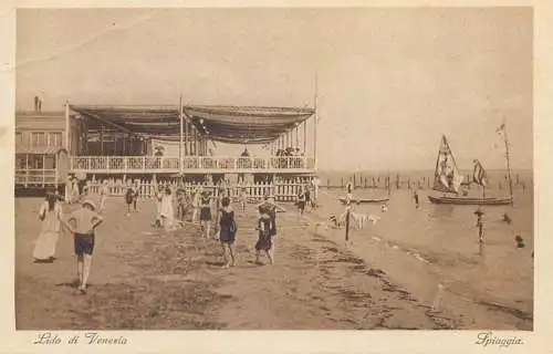 Italia Lido di Venezia spiaggia