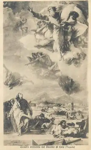 Italia Este quadro esistente nel Duomo ( Tiepolo )