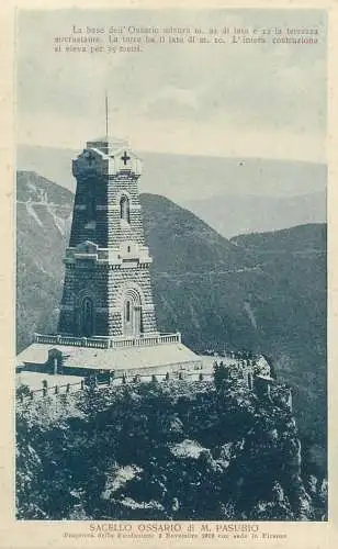 Italia Sacello Ossario di Monte Pasubio 1918