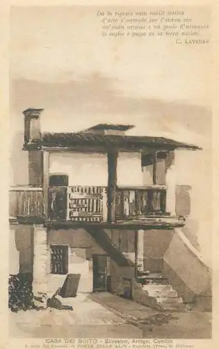 Italia Veneto Belluno Casa dei Boito - Silvestro, Arrigo, Camillo a cura del Comune di Ponte nelle Alpi