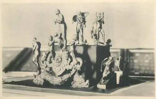 Italia Veneto Belluno raccolta di bronzi ( Museo Civico ) magnifico il Lucifero Incantenato Edit. P. Breveglieri