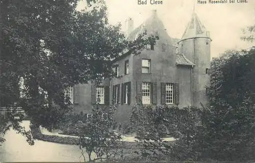 Haus Rosendahl bei Kleve Post card Germany