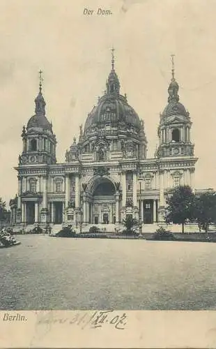 Postcard Germany Berlin Der Dom