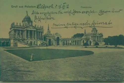 Postcard Germany Communs Gruss aus Potsdam