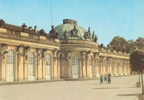 Postcard Germany Potsdam Sans-Souci