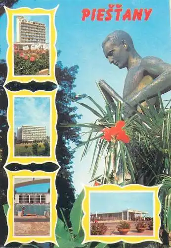 Postcard Slovakia Piešťany