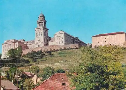 Postcard Hungary Pannonhalma Bences foapatsag