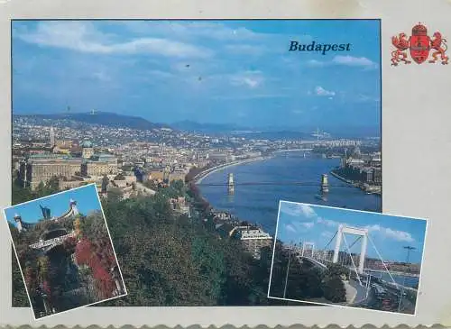 Postcard Hungary Budapest