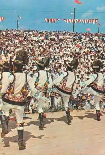 Postcard Romania vedere costume populare dans Nasaudean