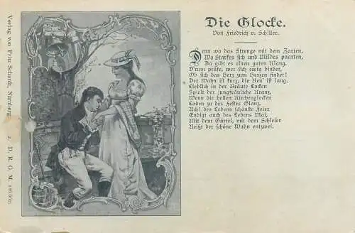 Fridrich v. Schiller AK Germany 1900s