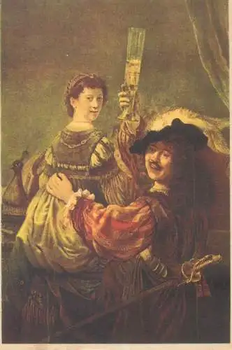 Rembrandt avec Saskia