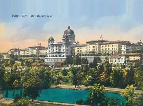 Postcard Switzerland Bern Das Bundeshaus