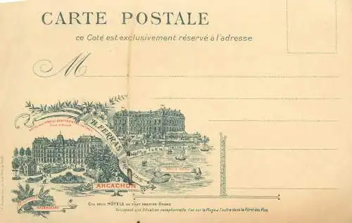 Stationery Postcard France Arcachon